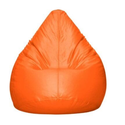 Orange beanbag