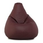 Peony-beanbag-Maroon